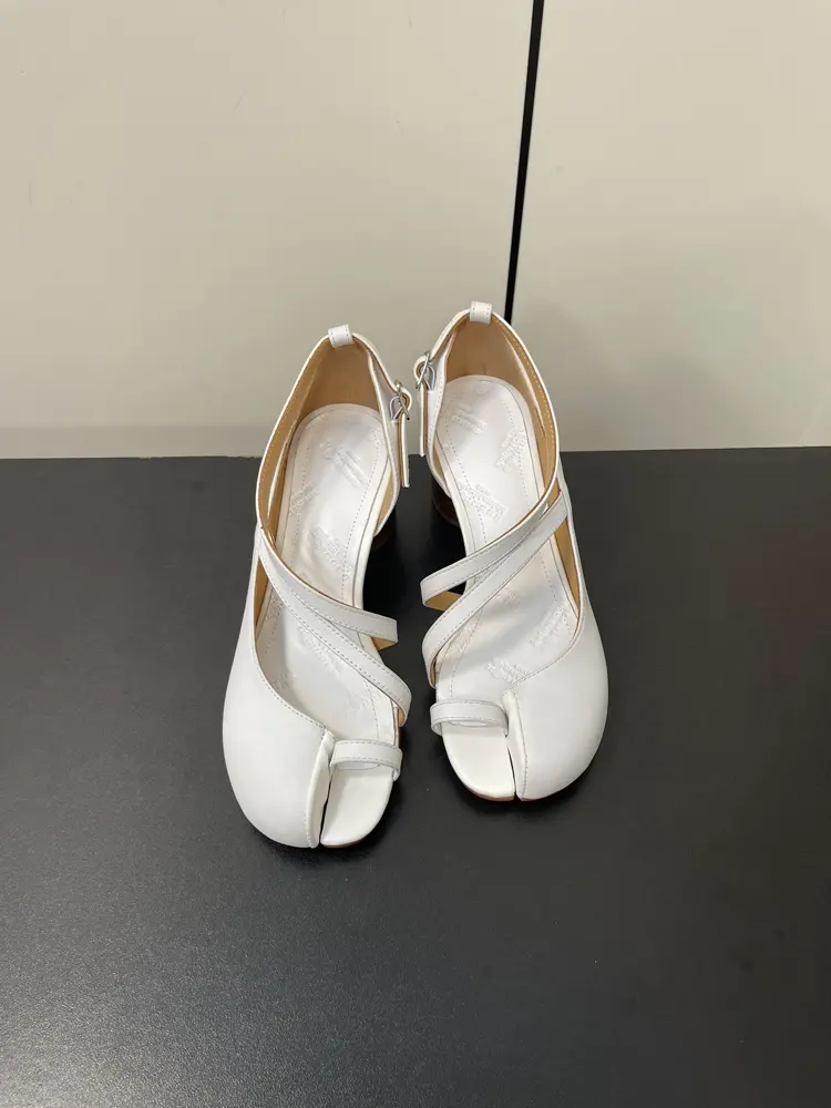Maison Margiela mm6 toe-covered high-heeled sandals