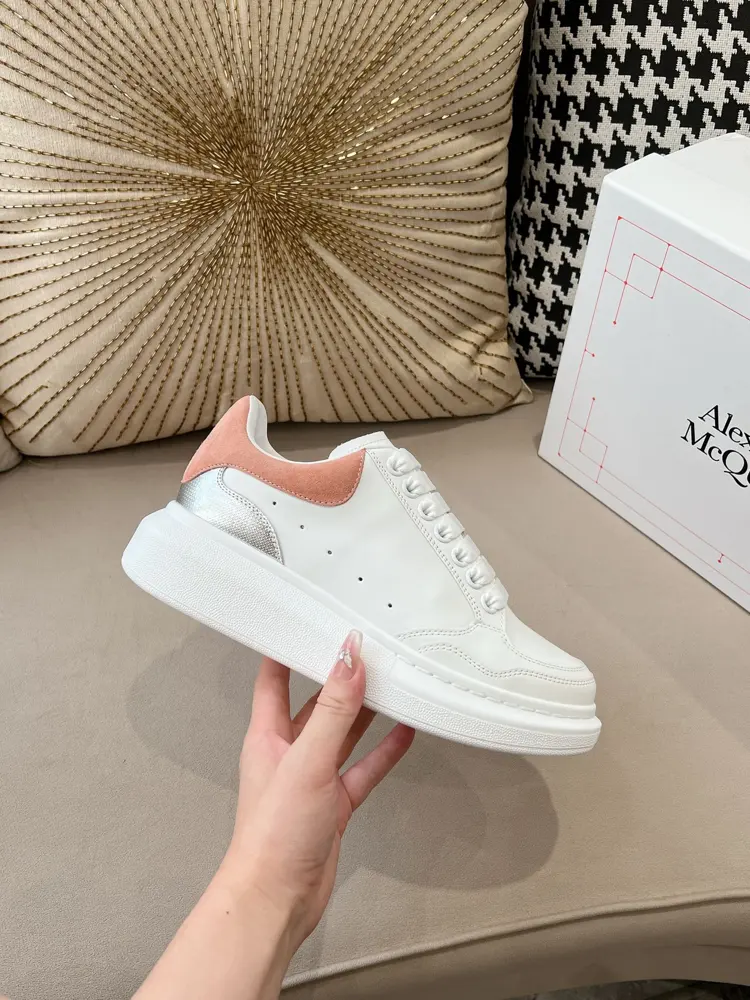 Alexander McQueen classic white shoes