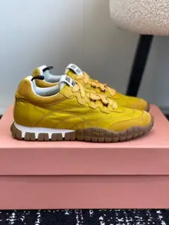 MiuMiu Spring and Summer New Biscuit Shoes Forrest Gump Shoes Casual Sports Shoes