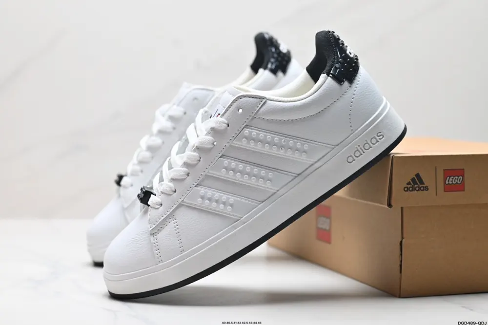 Adidas LEGOxADIDAS NEOGRAND COURT Clover Men’s and Women’s Shoes 2023 Campus Trendy Style GW7946