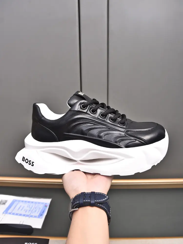 BOSS is a fashionable style with imported cowhide uppers