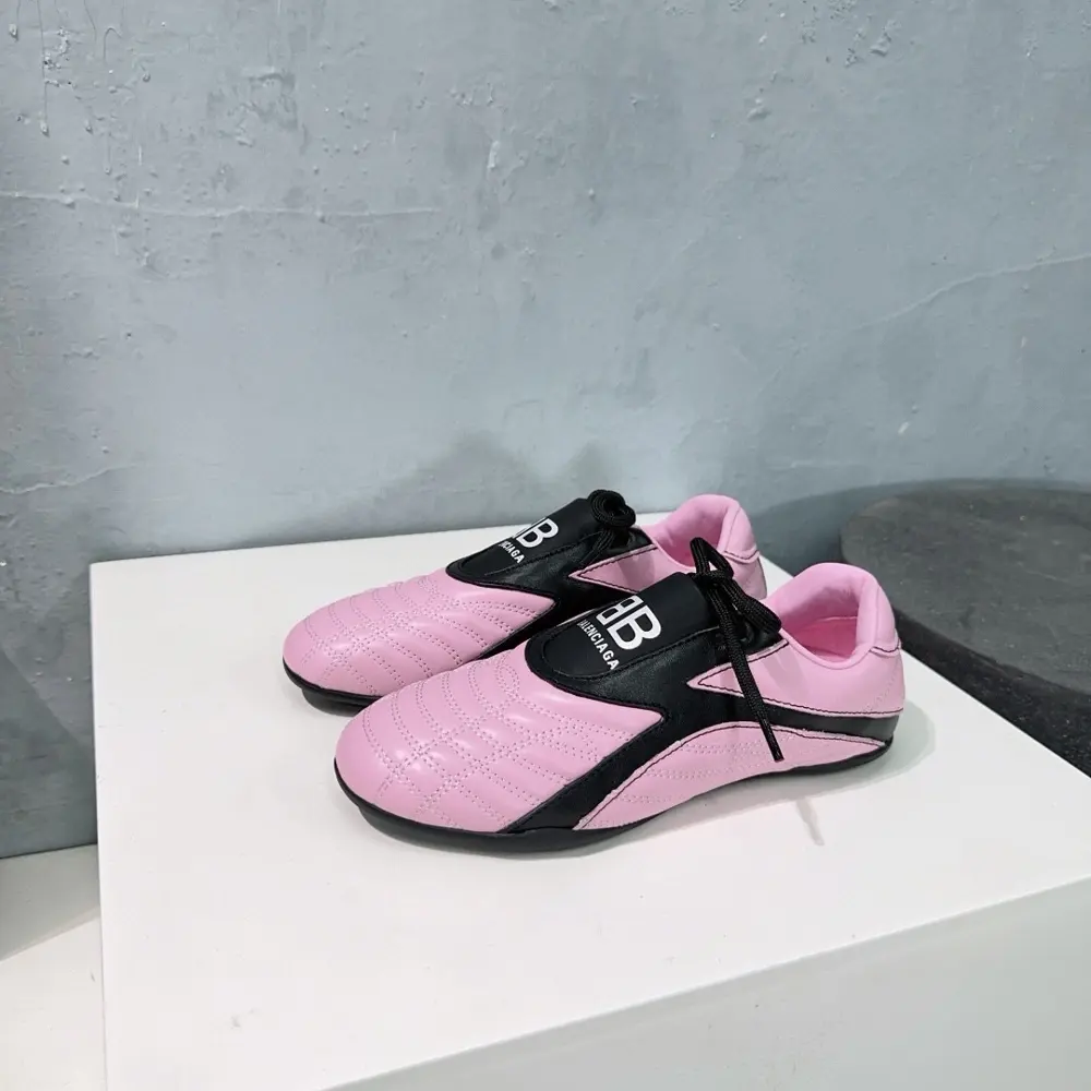 Balenciaga autumn and winter embroidered diamond-patterned upper baseball shoes and casual