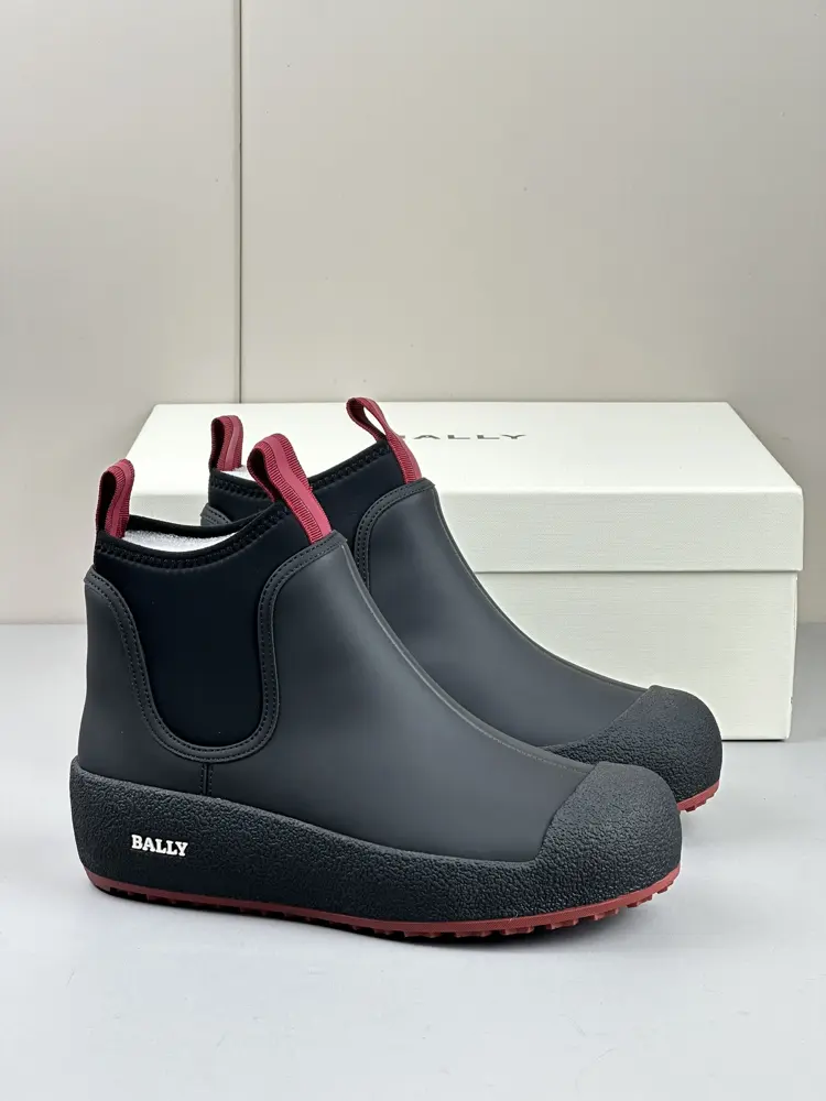 BALLY couple high-top casual shoes