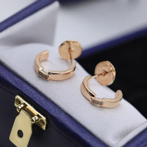 Chaumet Liens Cross Earrings