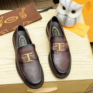 Tods classic men’s leather shoes Synchronize with the official website