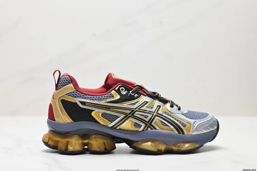 Asics Gel-Quantum Kinetic Retro Casual Sports Shoes Thick-soled Height-enhancing Daddy Shoes 1203A270-020