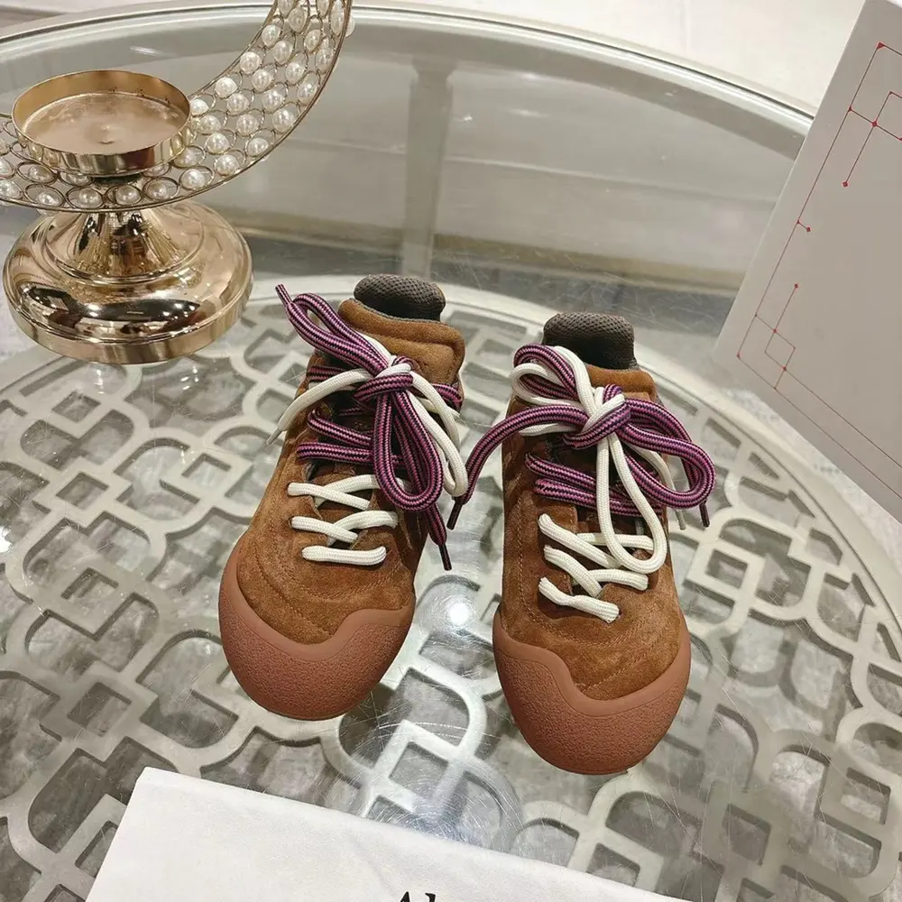 McQueen lace-up casual shoes for couples