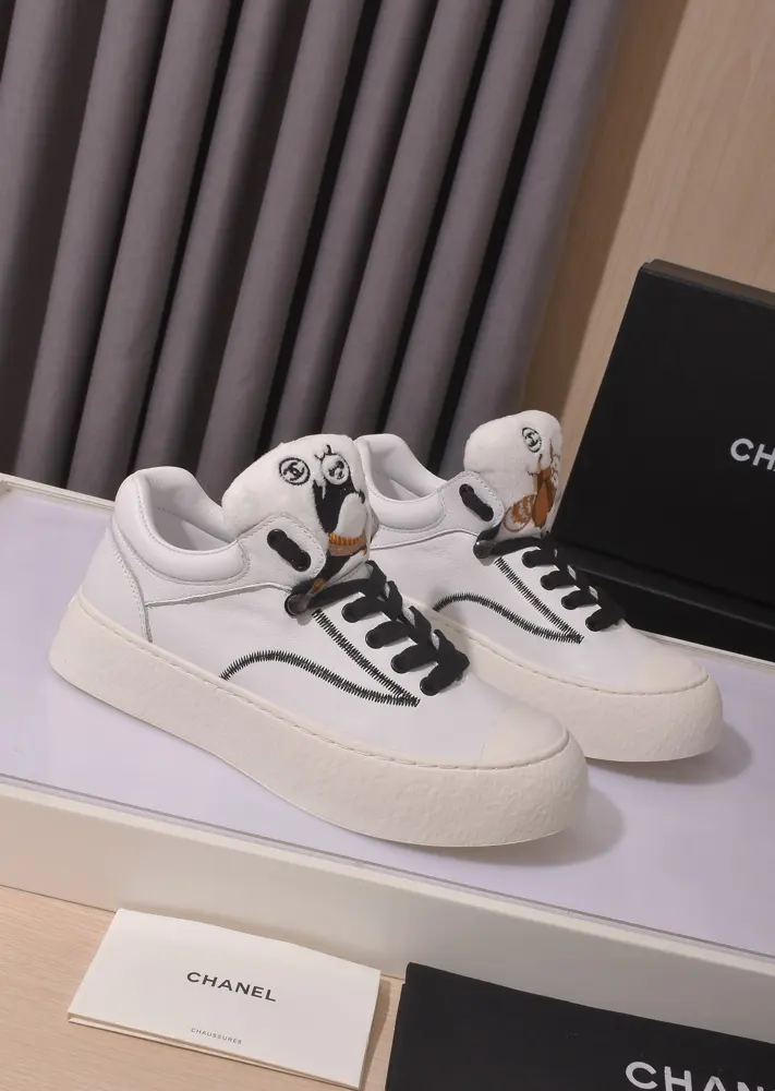 Chanel Panda Shoes. Deep Mouth Shoes