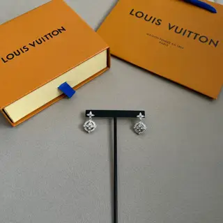 Louis Vuitton Monogram floral earrings