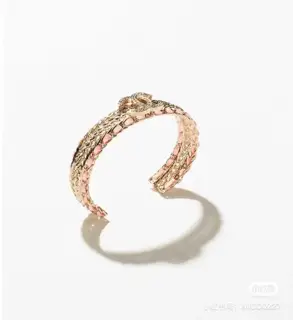 Chanel pink lambskin bracelet