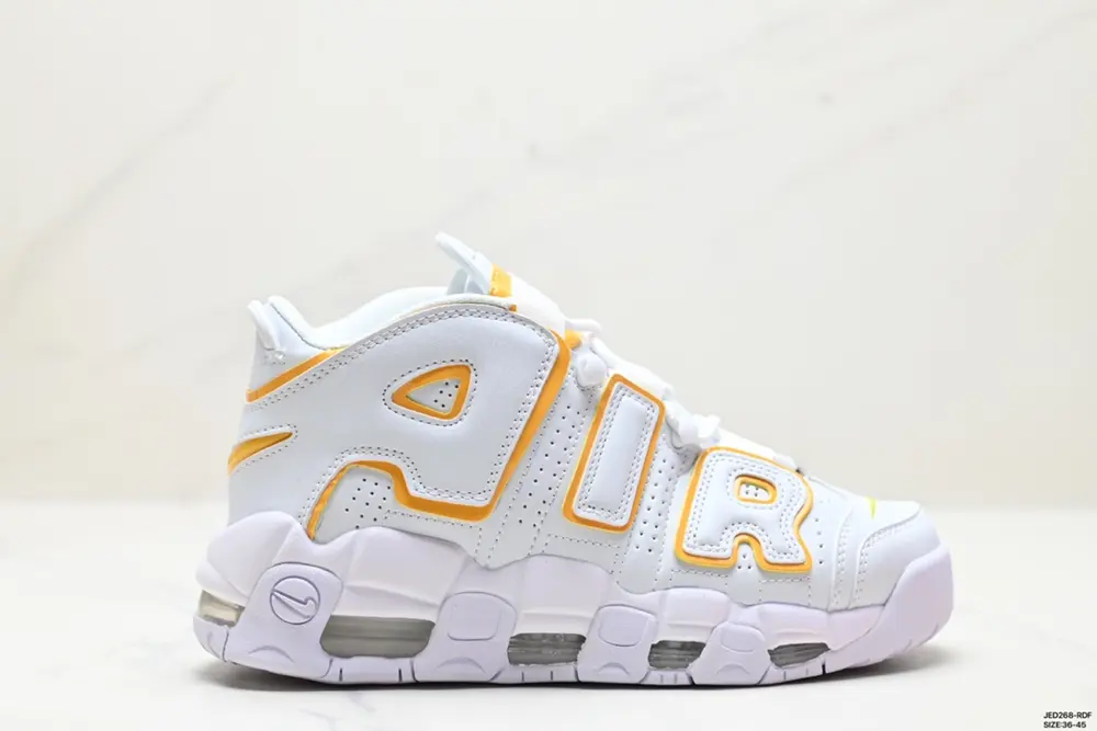 Nike WMNS Air More Uptempo GS Barely Green Pippen’s first generation classic high street 921948