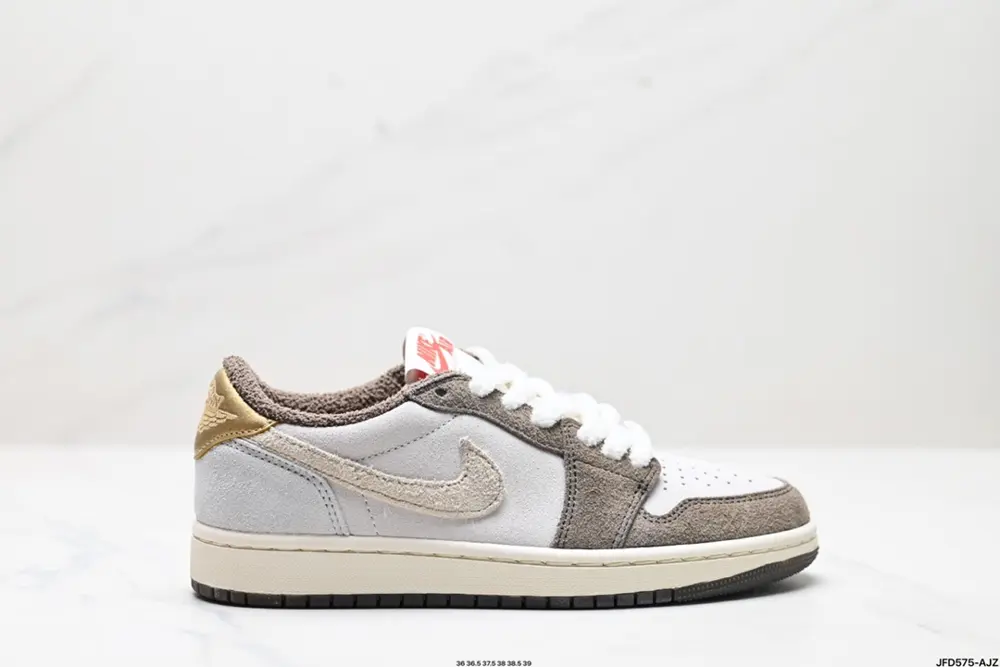 Nike AIR JORDAN 1 RETRO LOW OG white toe AJ1 low-top casual sneakers with official color DV1312-200