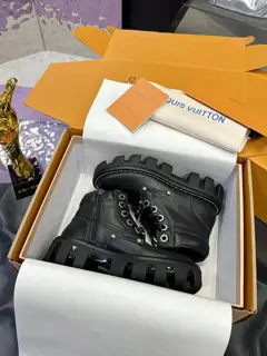 Louis Vuitton yellow boots series