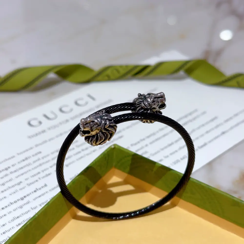 Gucci bracelets are handmade