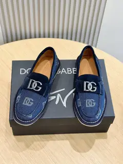 Dolce & Gabbana New Florio series soft suede moccasins