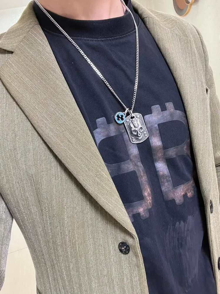 GucciThe latest Gucci necklace with a higher grade chain