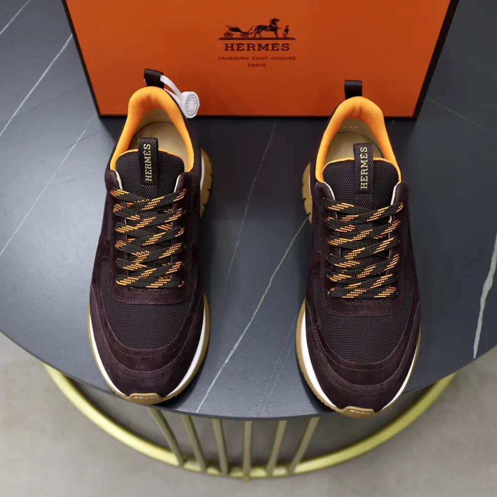 Hermes official website same style high quality men’s shoes