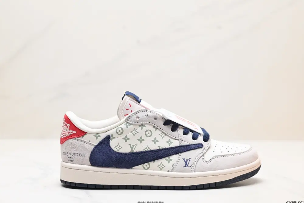 Nike AJ1 reverse hook Travis Scott x Air Jordan 1 “Reverse Mocha” AJ1 Joe 1 TS Lightning LX1988-100