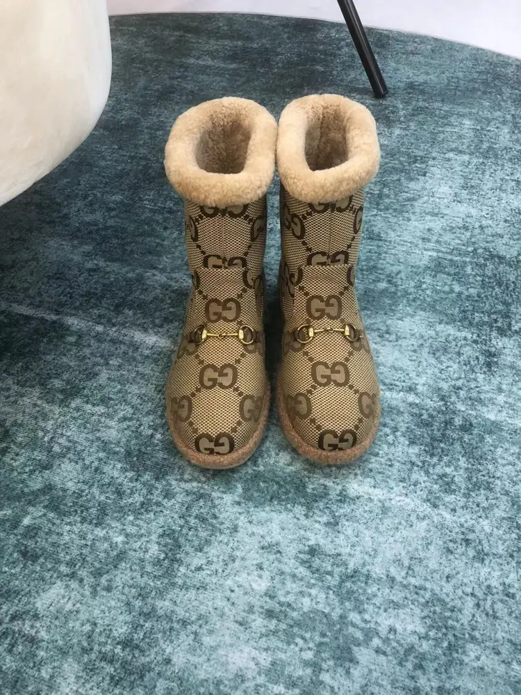 Gucci women’s autumn and winter wool boots