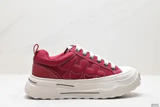 McQueen canvas shoes Alexander McQueen new color thick-soled canvas shoes