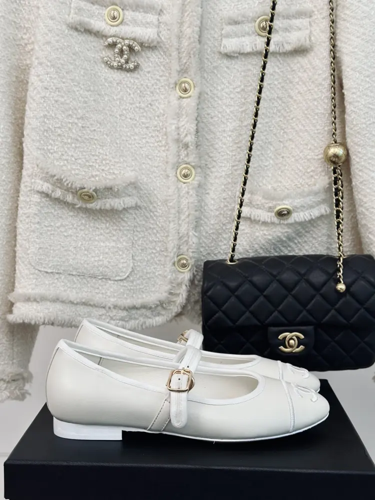 Chanel Milan catwalk Mary Jane shoes