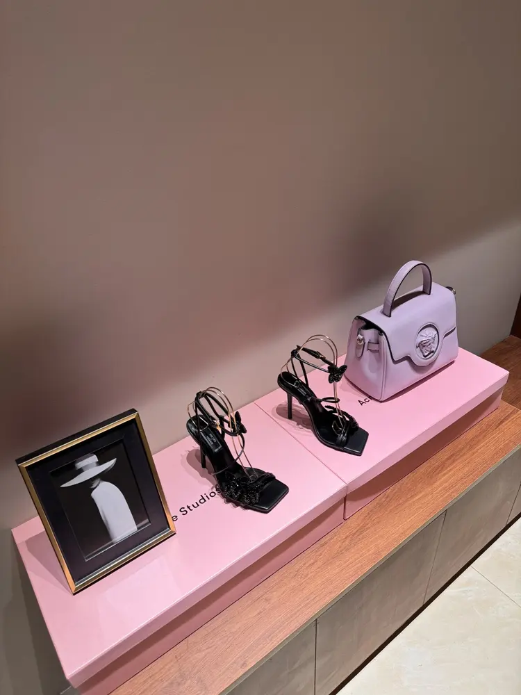 Versace Diamond Butterfly Heels