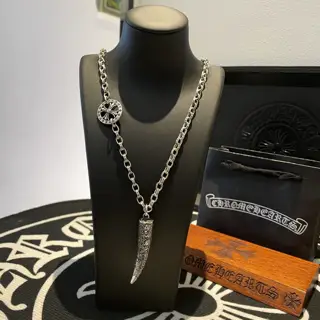Chrome Hearts letter necklace