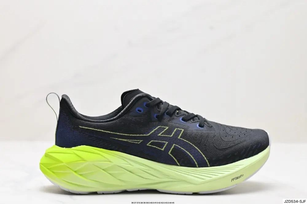 ASICS/Asics breathable mesh upper with some synthetic leather material. Adopts new AHAR+ 1011B693-033