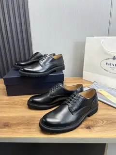 Prada high-end men’s casual leather shoes