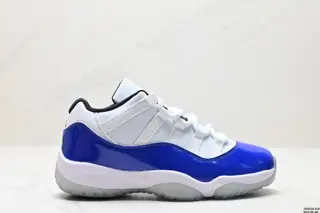 Nike Air Jordan 11 Retro Low “Concord” AJ11 generation Michael Jordan low-top sports AH7860-100