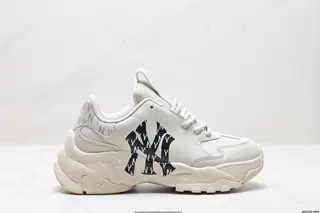 MLB Big Ball Chunky A Running Thick-soled Daddy Thick-soled Casual Sports Jogging Shoes 3ASHC101N