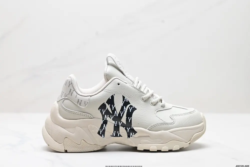 MLB Big Ball Chunky A Running Thick-soled Daddy Thick-soled Casual Sports Jogging Shoes 3ASHC101N