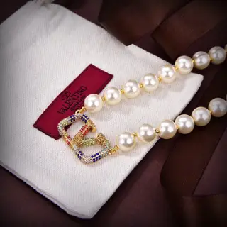 Valentino pearl necklace