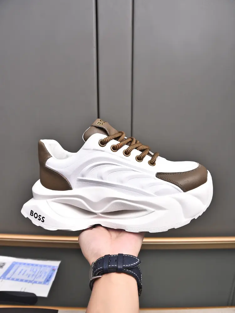 BOSS is a fashionable style with imported cowhide uppers