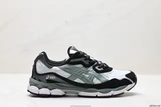 ASICS breathable mesh upper with some synthetic leather material uses the new AHAR+ rubber 1202A429-104