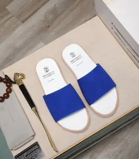 Brunello Cucinelli slippers