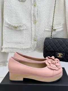 Chanel Thick-soled Camellia Series Shoes