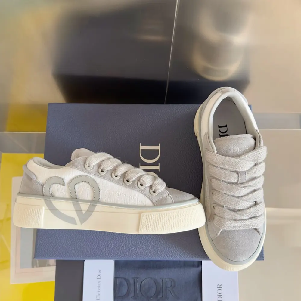 Dior x Denim Tears joint collaboration B33 series couple models leisure sports shoes