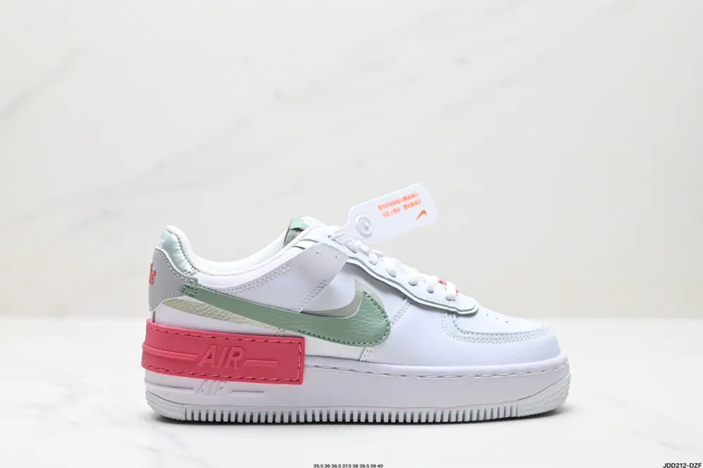 Nike WMNS Air Force 1 Shadow new girly deconstructionist design Macaron Air Force One CI0919-118