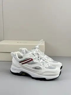 Bally Vibram thick-soled running shoes offer a sporty look