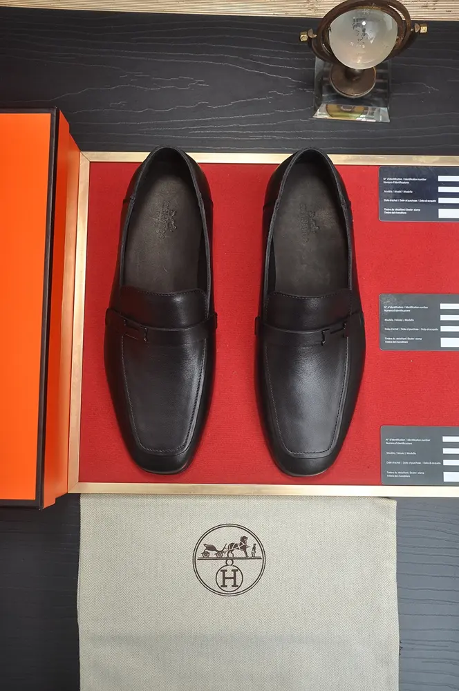 Salvatore Ferragamo formal leather shoes Original imported cowhide fabric + cowhide lining