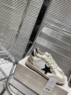 Golden Goose Deluxe Brand Black Star Black Tail Shoes