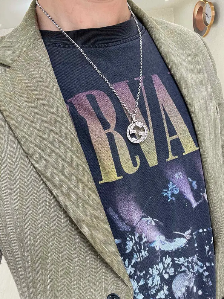 The latest Gucci necklace with a higher-end chain
