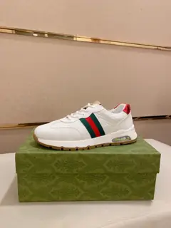 Gucci casual sports shoes upper Italian imported cowhide