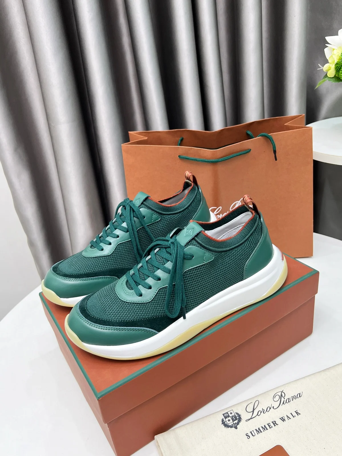 Loro piana This sneaker redefines the iconic 360LP with a modern perspective