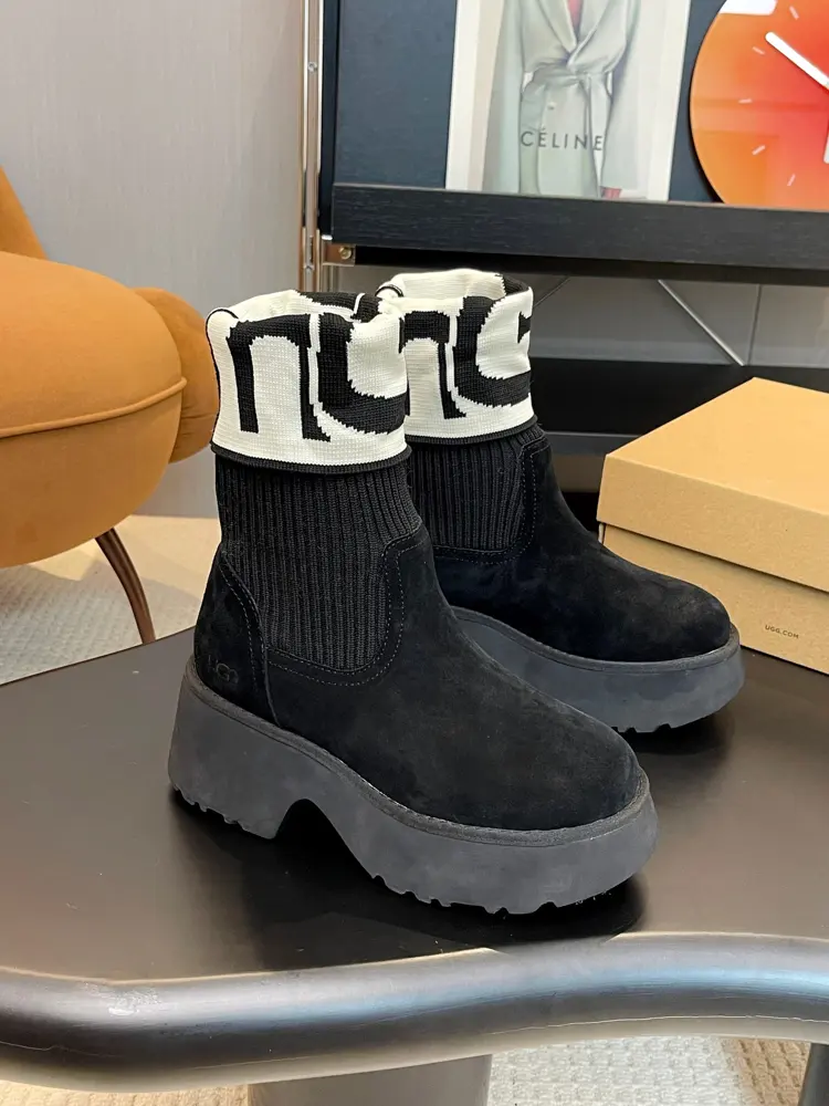 UGG new upgraded Martin Unique wool Warm design Upper