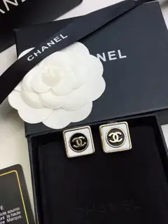 Chanel Oil Drop Earrings