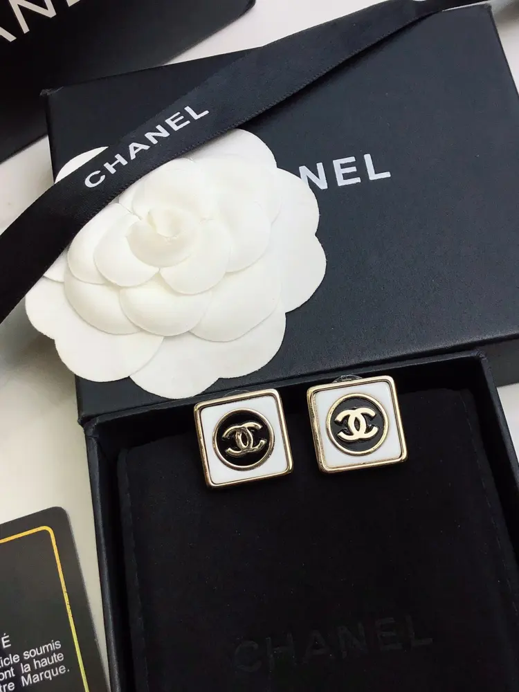 Chanel Oil Drop Earrings