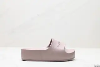 BALENCIAGA CHUNKY Slide Sandals Slide sandals with molded rubber footbed and debossed