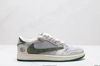 Nike AJ1 Travis Scott x Air Jordan 1 Reverse Mocha AJ1 Joe 1 Joint Reverse Mocha Low-top SJ2068-004
